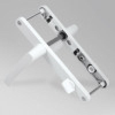 Нажимний гарнітур  WC білий