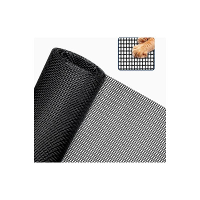 Сітка моск. 17*25 дверна КОРИЧНЕВА з імпостом Антикошка