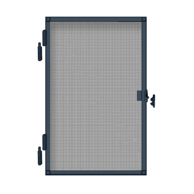 Сітка моск. 17*25 дверна АНТРАЦИТ кармани