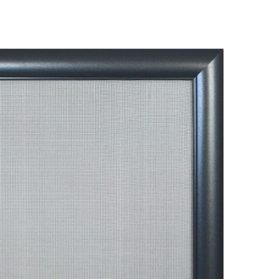 Сітка моск. 11*37 внутрішня Анвіс Антрацит ЕЛІТ руч. метал чорне полотно